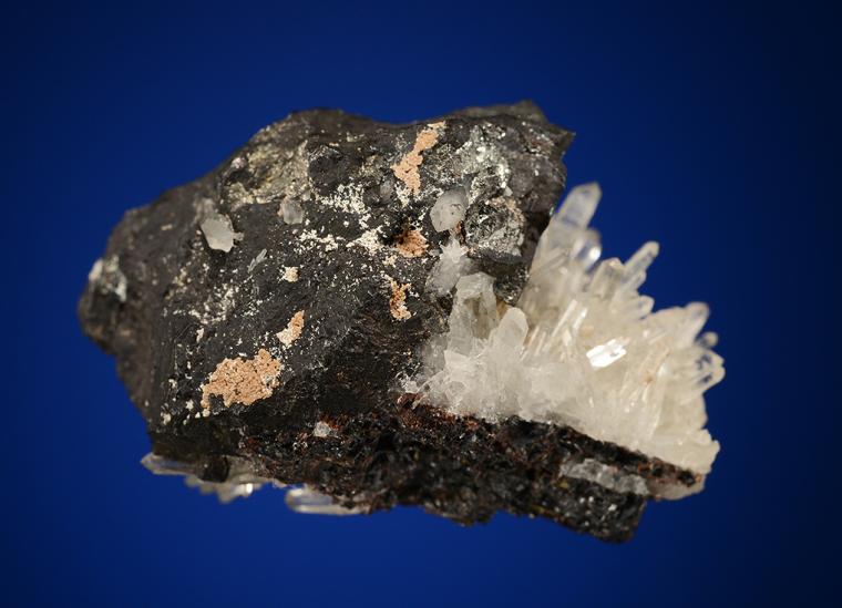 HÜBNERITE with STOLZITE, QUARTZ and TETRAHEDRITE